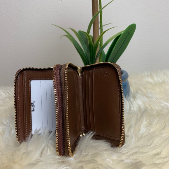 COACH SMALL DOUBLE ZIP AROUND WALLET - Picture 5 of 8